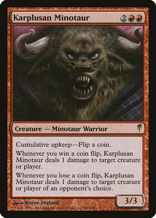 Karplusan Minotaur [Coldsnap] | Eastridge Sports Cards & Games