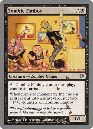 Zombie Fanboy [Unhinged] | Eastridge Sports Cards & Games