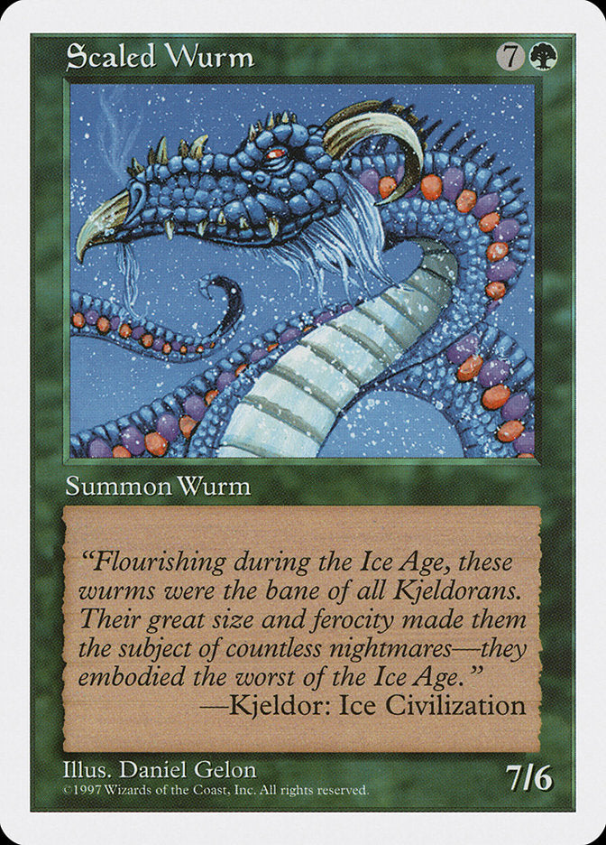 Scaled Wurm [Fifth Edition] | Eastridge Sports Cards & Games