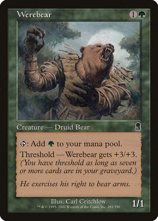 Werebear [Odyssey] | Eastridge Sports Cards & Games