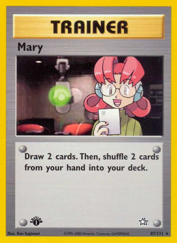 Mary (87/111) [Neo Genesis 1st Edition] | Eastridge Sports Cards & Games
