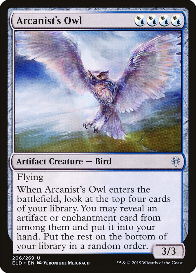 Arcanist's Owl [Throne of Eldraine] | Eastridge Sports Cards & Games