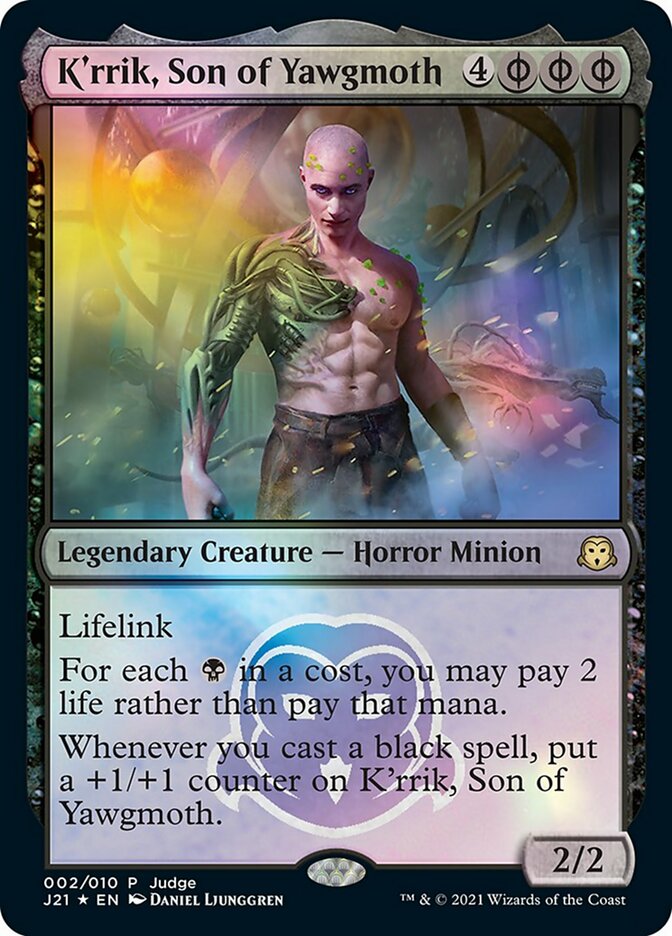 K'rrik, Son of Yawgmoth [Judge Gift Cards 2021] | Eastridge Sports Cards & Games