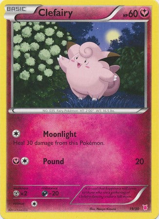 Clefairy (19/30) [XY: Trainer Kit 1 - Wigglytuff] | Eastridge Sports Cards & Games
