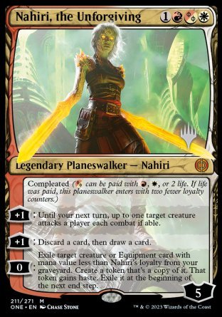 Nahiri, the Unforgiving (Promo Pack) [Phyrexia: All Will Be One Promos] | Eastridge Sports Cards & Games