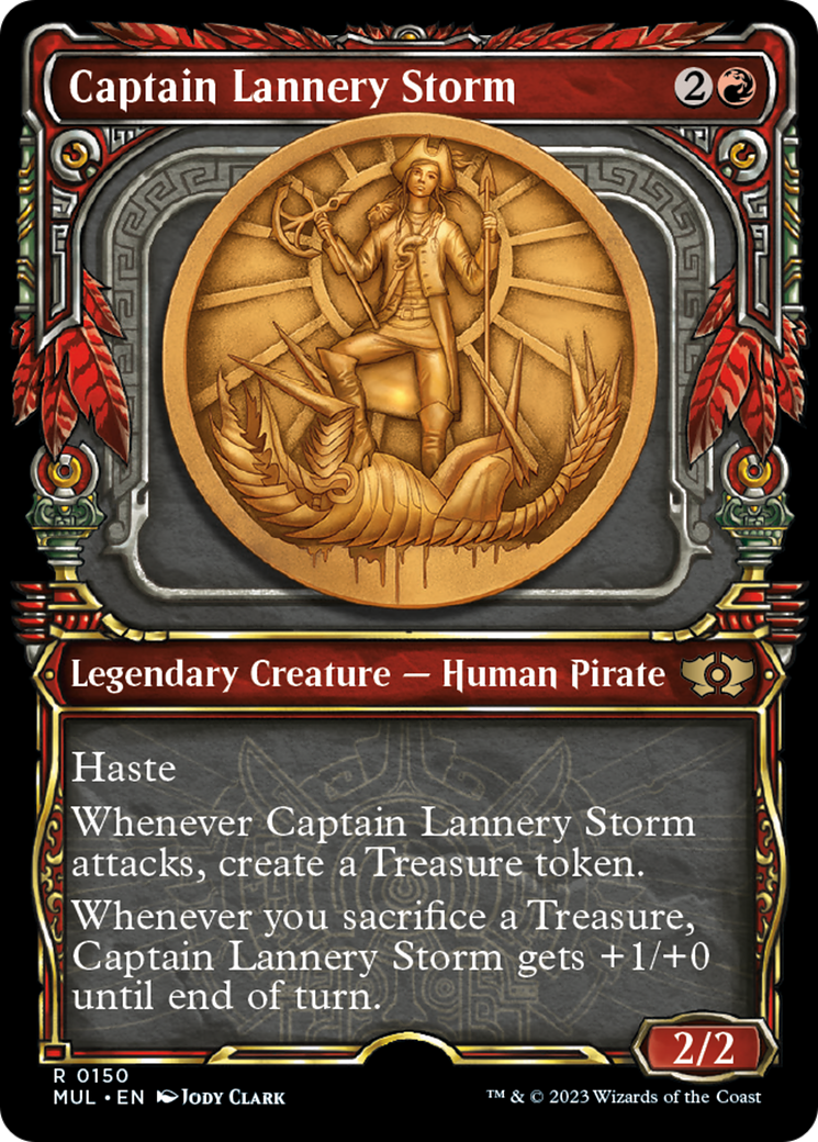 Captain Lannery Storm (Halo Foil) [Multiverse Legends] | Eastridge Sports Cards & Games