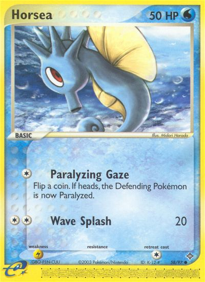 Horsea (58/97) [EX: Dragon] | Eastridge Sports Cards & Games