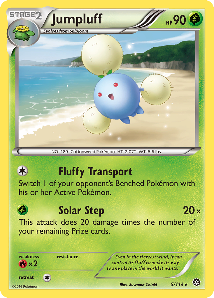 Jumpluff (5/114) [XY: Steam Siege] | Eastridge Sports Cards & Games