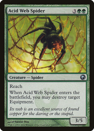 Acid Web Spider [Scars of Mirrodin] | Eastridge Sports Cards & Games