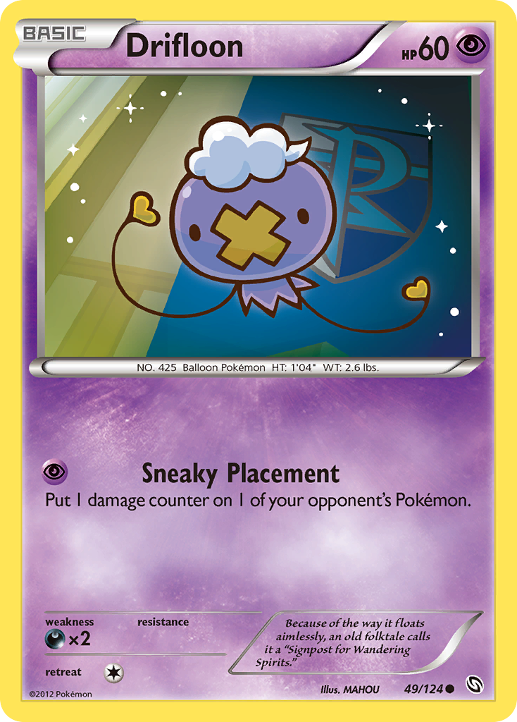 Drifloon (49/124) [Black & White: Dragons Exalted] | Eastridge Sports Cards & Games