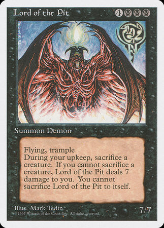 Lord of the Pit [Fourth Edition] | Eastridge Sports Cards & Games