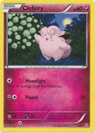 Clefairy (13/30) [XY: Trainer Kit 1 - Wigglytuff] | Eastridge Sports Cards & Games