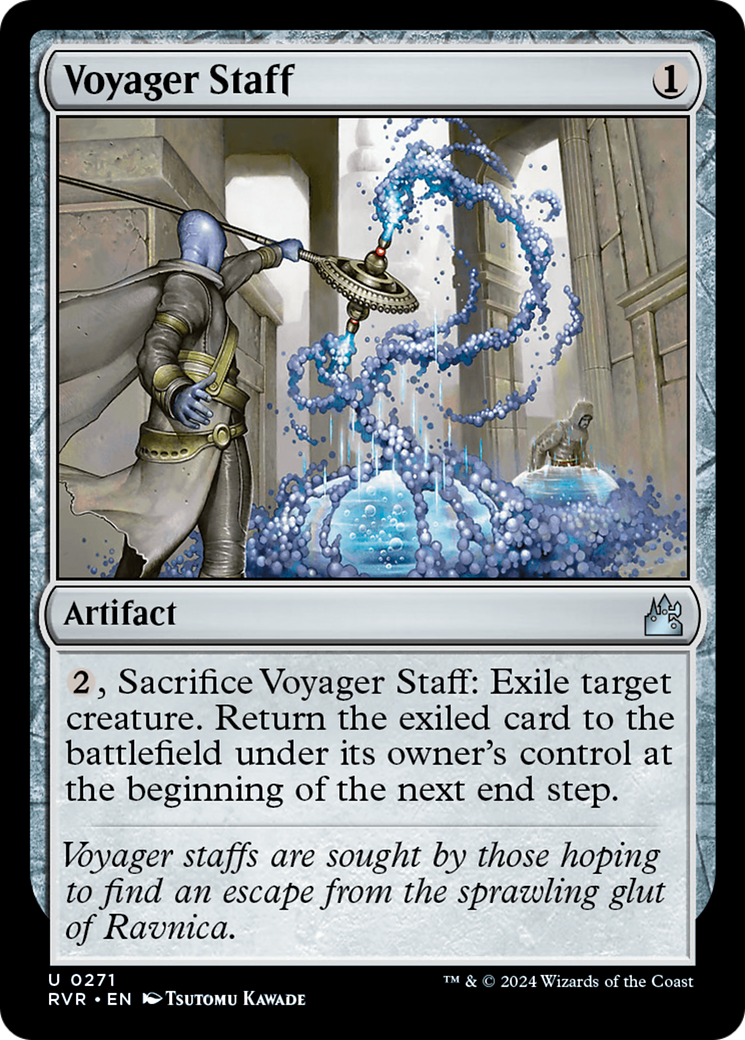 Voyager Staff [Ravnica Remastered] | Eastridge Sports Cards & Games