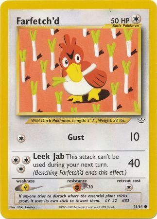 Farfetch'd (43/64) [Neo Revelation Unlimited] | Eastridge Sports Cards & Games
