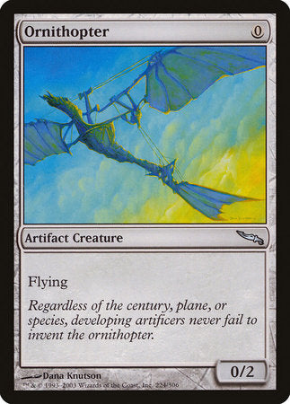 Ornithopter [Mirrodin] | Eastridge Sports Cards & Games