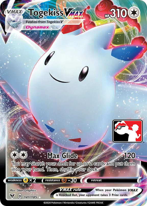 Togekiss VMAX (141/185) [Prize Pack Series One] | Eastridge Sports Cards & Games