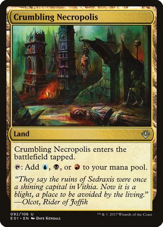 Crumbling Necropolis [Archenemy: Nicol Bolas] | Eastridge Sports Cards & Games