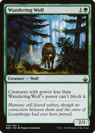 Wandering Wolf [Battlebond] | Eastridge Sports Cards & Games