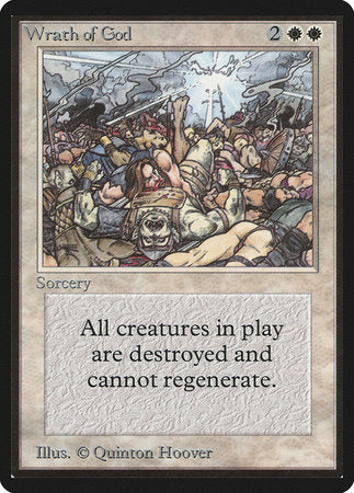Wrath of God [Limited Edition Beta] | Eastridge Sports Cards & Games