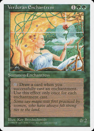 Verduran Enchantress [Fourth Edition] | Eastridge Sports Cards & Games