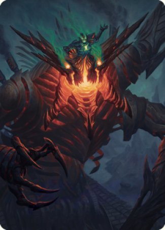 Mishra, Lost to Phyrexia Art Card [The Brothers' War Art Series] | Eastridge Sports Cards & Games