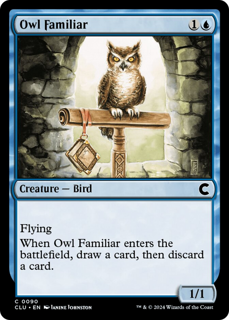 Owl Familiar [Ravnica: Clue Edition] | Eastridge Sports Cards & Games