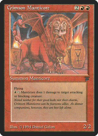 Crimson Manticore [Legends] | Eastridge Sports Cards & Games