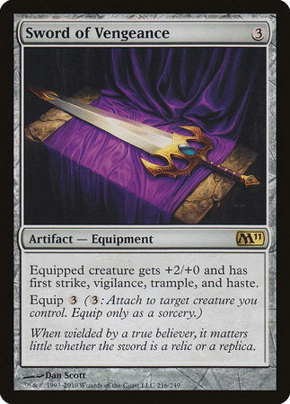 Sword of Vengeance [Magic 2011] | Eastridge Sports Cards & Games