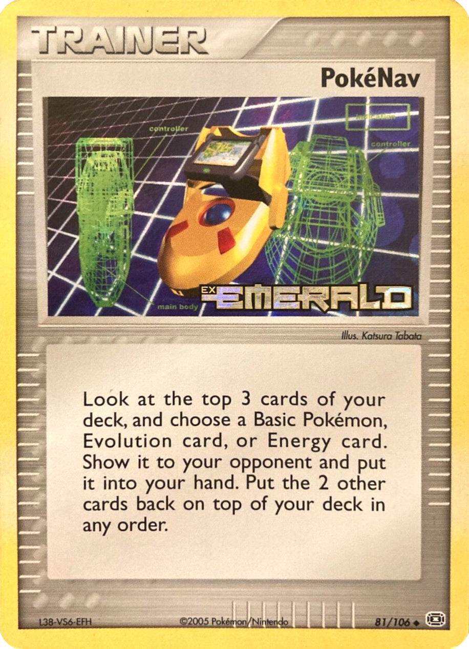 PokeNav (81/106) (Stamped) [EX: Emerald] | Eastridge Sports Cards & Games