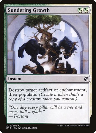 Sundering Growth [Commander 2019] | Eastridge Sports Cards & Games