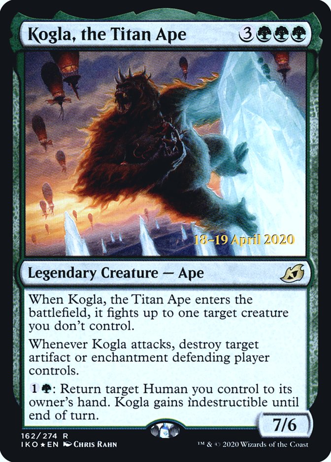 Kogla, the Titan Ape  [Ikoria: Lair of Behemoths Prerelease Promos] | Eastridge Sports Cards & Games
