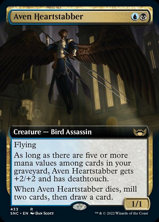 Aven Heartstabber (Extended Art) [Streets of New Capenna] | Eastridge Sports Cards & Games