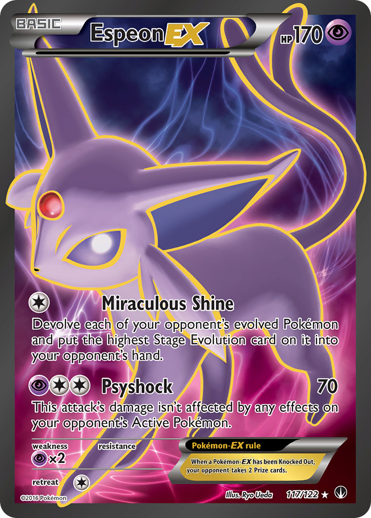 Espeon EX (117/122) [XY: BREAKpoint] | Eastridge Sports Cards & Games
