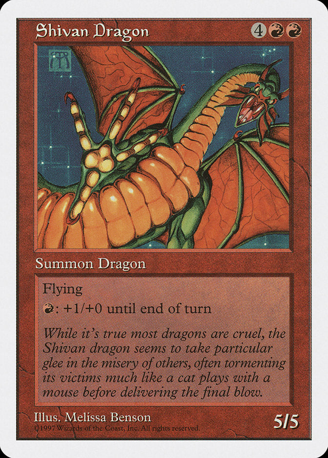 Shivan Dragon [Fifth Edition] | Eastridge Sports Cards & Games