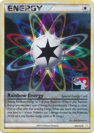 Rainbow Energy (104/123) (League Promo) [HeartGold & SoulSilver: Base Set] | Eastridge Sports Cards & Games