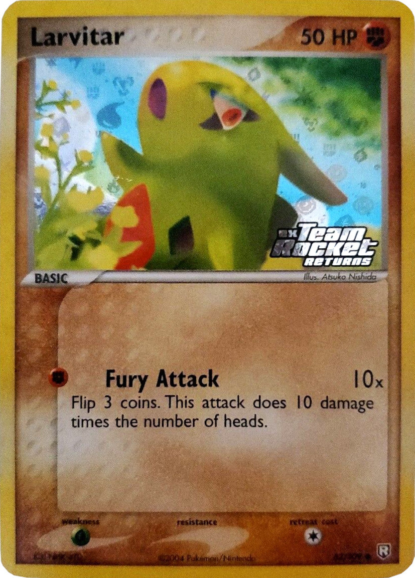 Larvitar (62/109) (Stamped) [EX: Team Rocket Returns] | Eastridge Sports Cards & Games