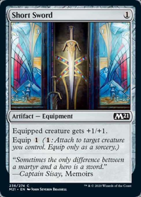 Short Sword [Core Set 2021] | Eastridge Sports Cards & Games