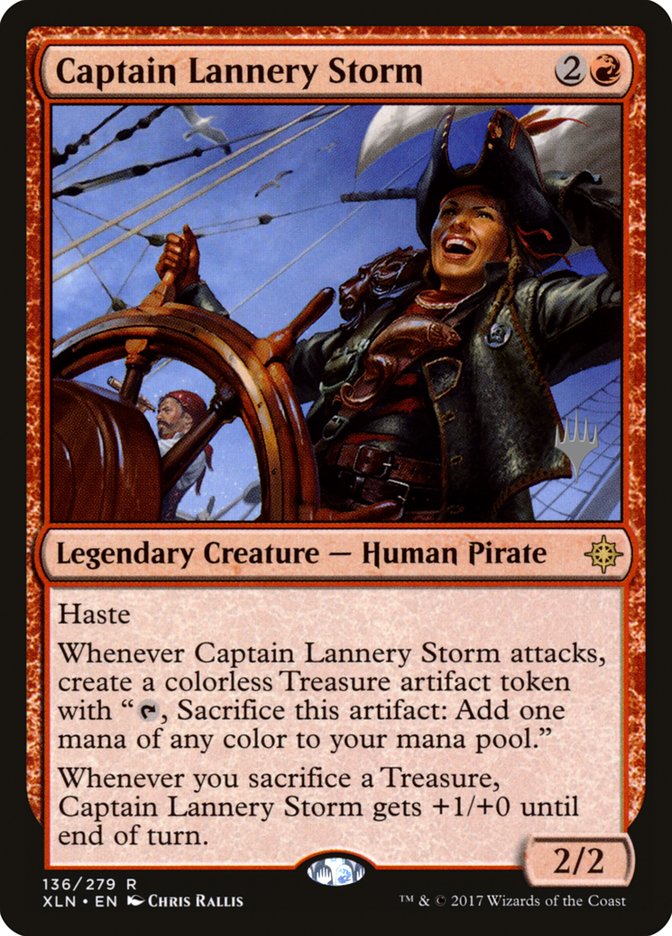 Captain Lannery Storm (Promo Pack) [Ixalan Promos] | Eastridge Sports Cards & Games
