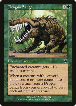 Dragon Fangs [Scourge] | Eastridge Sports Cards & Games