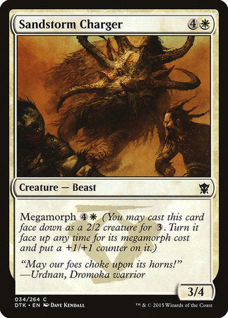 Sandstorm Charger [Dragons of Tarkir] | Eastridge Sports Cards & Games