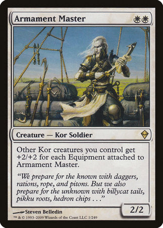 Armament Master [Zendikar] | Eastridge Sports Cards & Games