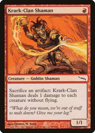 Krark-Clan Shaman [Mirrodin] | Eastridge Sports Cards & Games