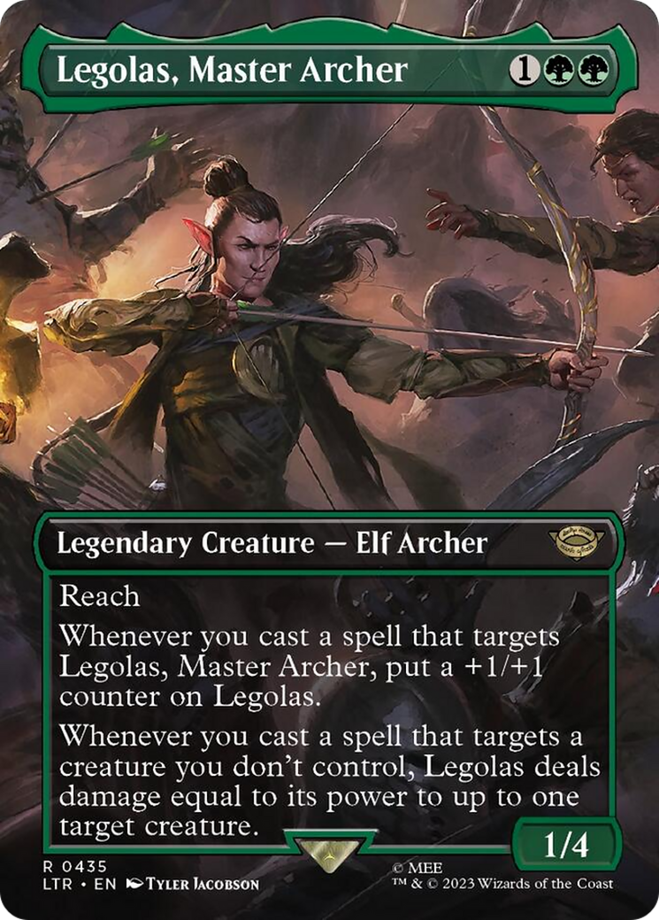Legolas, Master Archer (Borderless Alternate Art) [The Lord of the Rings: Tales of Middle-Earth] | Eastridge Sports Cards & Games