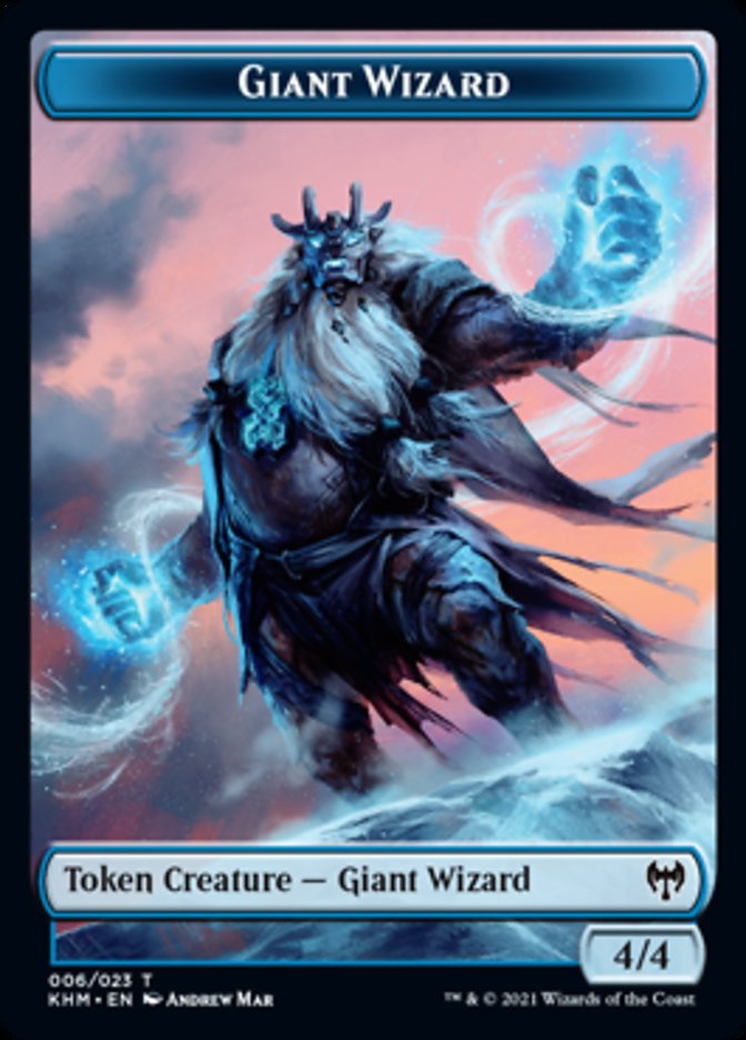 Giant Wizard Token [Kaldheim] | Eastridge Sports Cards & Games