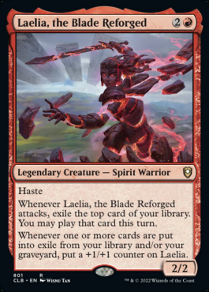 Laelia, the Blade Reforged [Commander Legends: Battle for Baldur's Gate] | Eastridge Sports Cards & Games