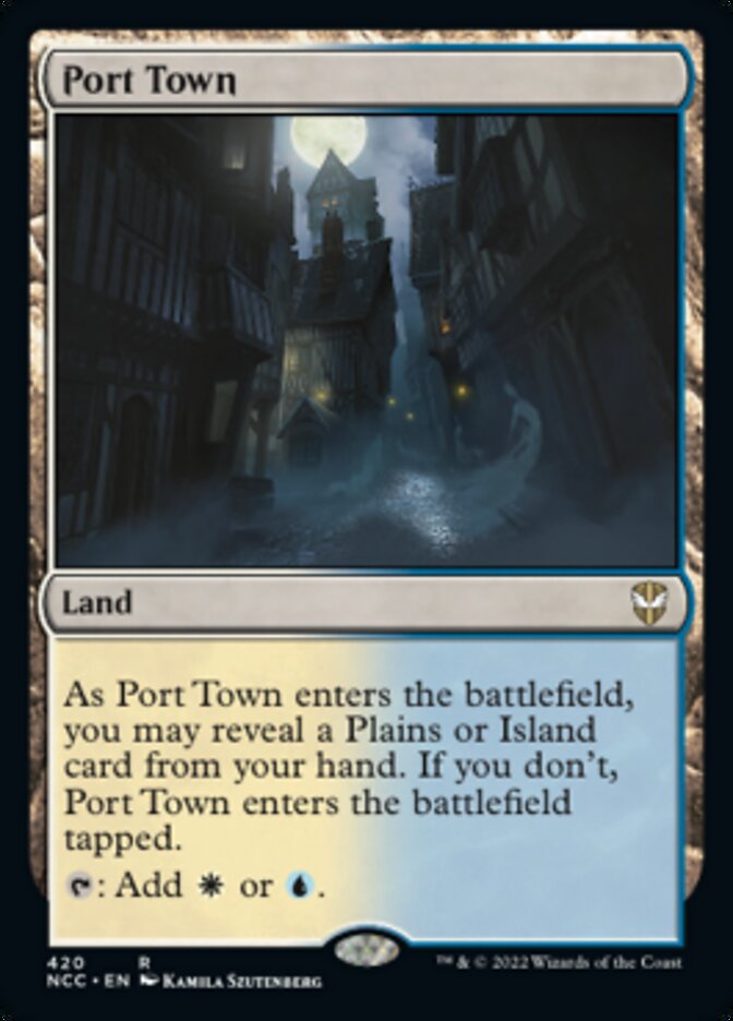 Port Town [Streets of New Capenna Commander] | Eastridge Sports Cards & Games