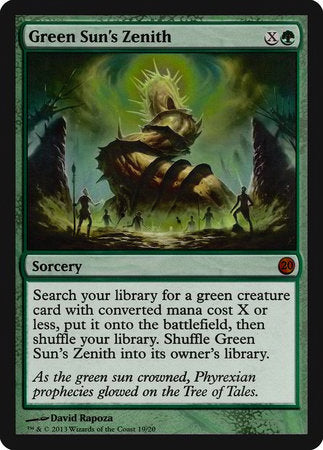 Green Sun's Zenith [From the Vault: Twenty] | Eastridge Sports Cards & Games