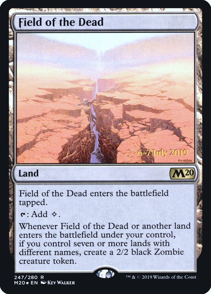 Field of the Dead  [Core Set 2020 Prerelease Promos] | Eastridge Sports Cards & Games