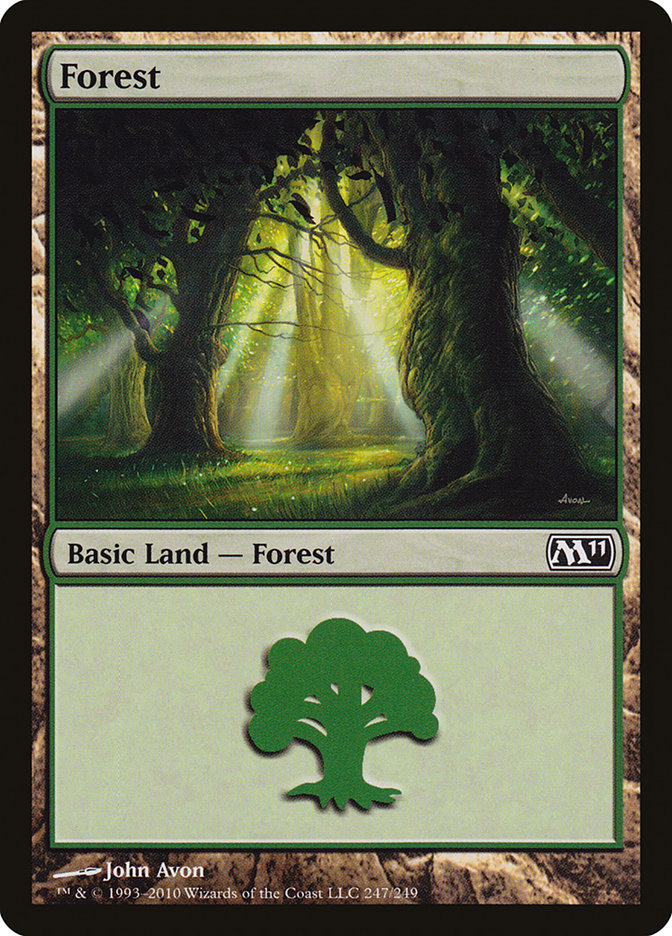 Forest (247) [Magic 2011] | Eastridge Sports Cards & Games