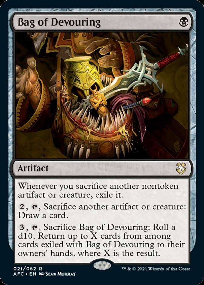 Bag of Devouring [Dungeons & Dragons: Adventures in the Forgotten Realms Commander] | Eastridge Sports Cards & Games